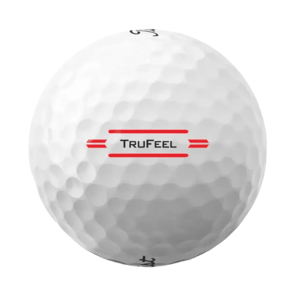 36 Titleist TruFeel White Golf Balls - Recycled 5A/4A