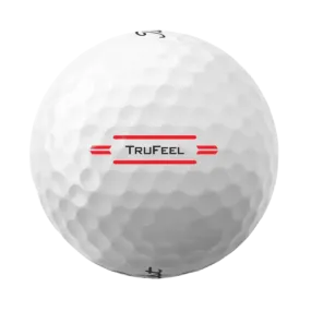 36 Titleist TruFeel White Golf Balls - Recycled 5A/4A