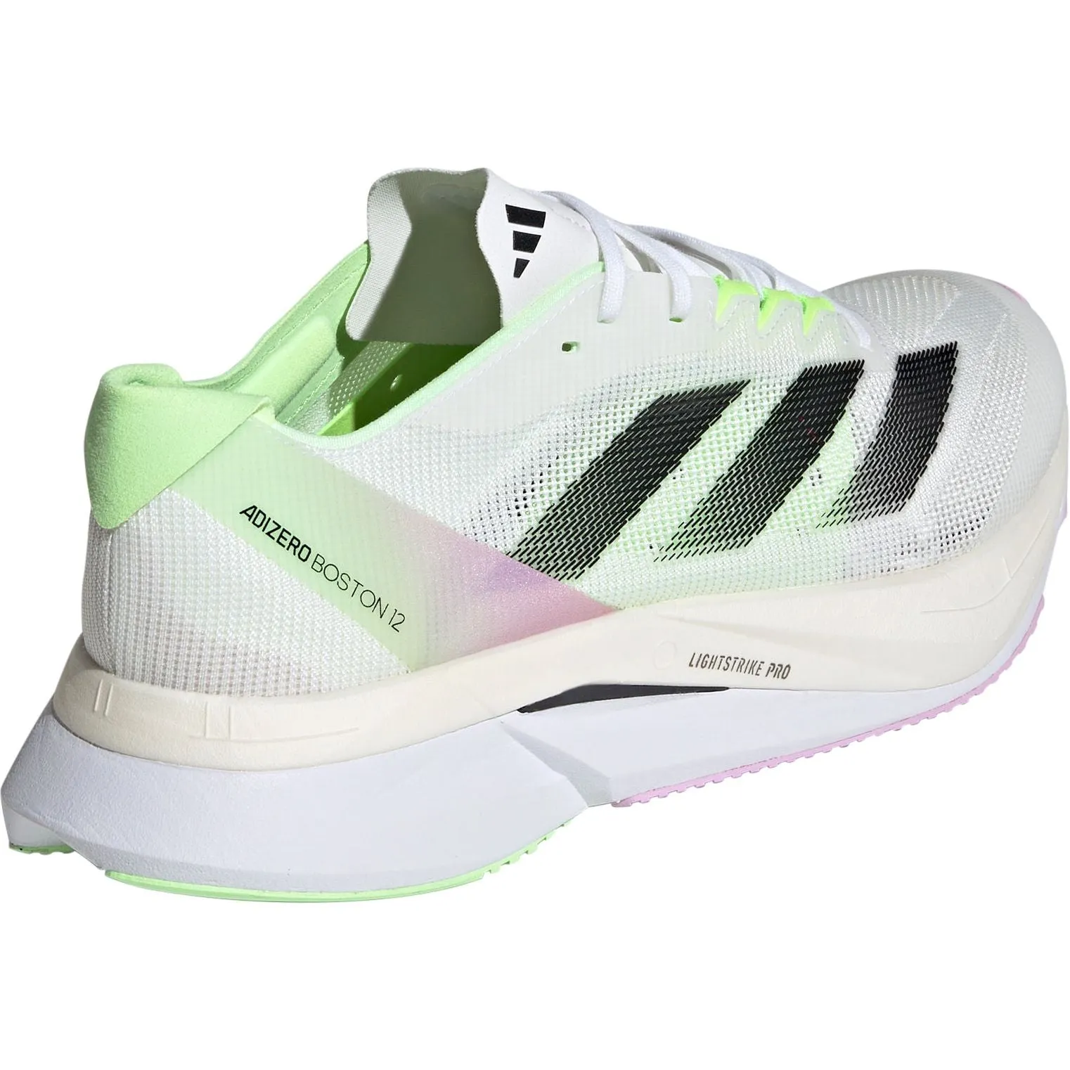 adidas Adizero Boston 12 Mens Running Shoes - White