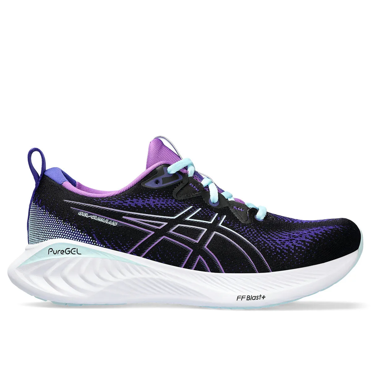 Asics Gel Cumulus 25 Women Black Aquamarine   '  25 