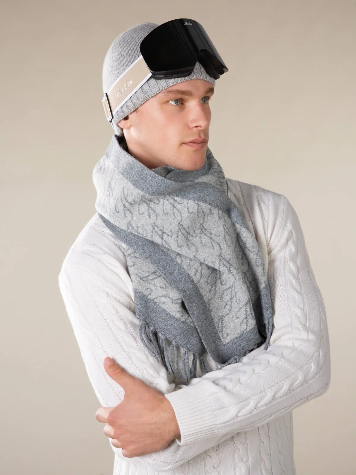 AUR1 Scarf Grey