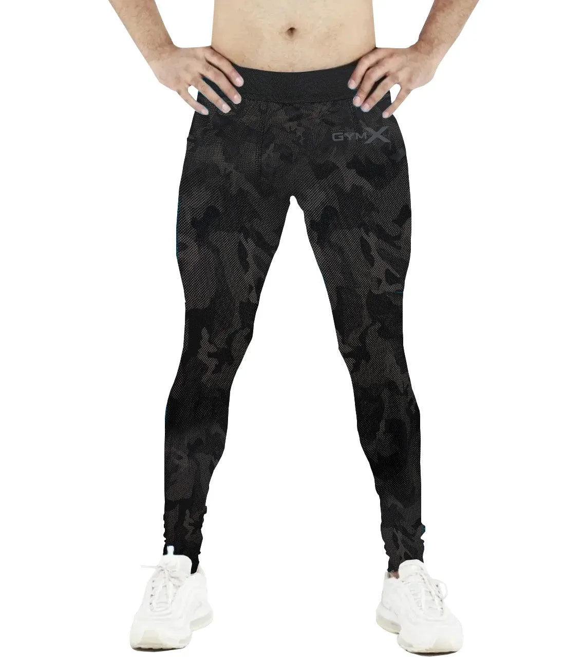 Berry Black Compression Bottoms- Animal Instinct- Sale