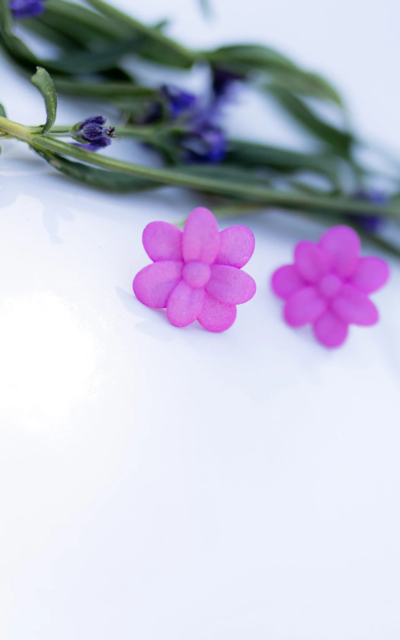 Boucles d'oreilles fleurs cerisier I CHERRY