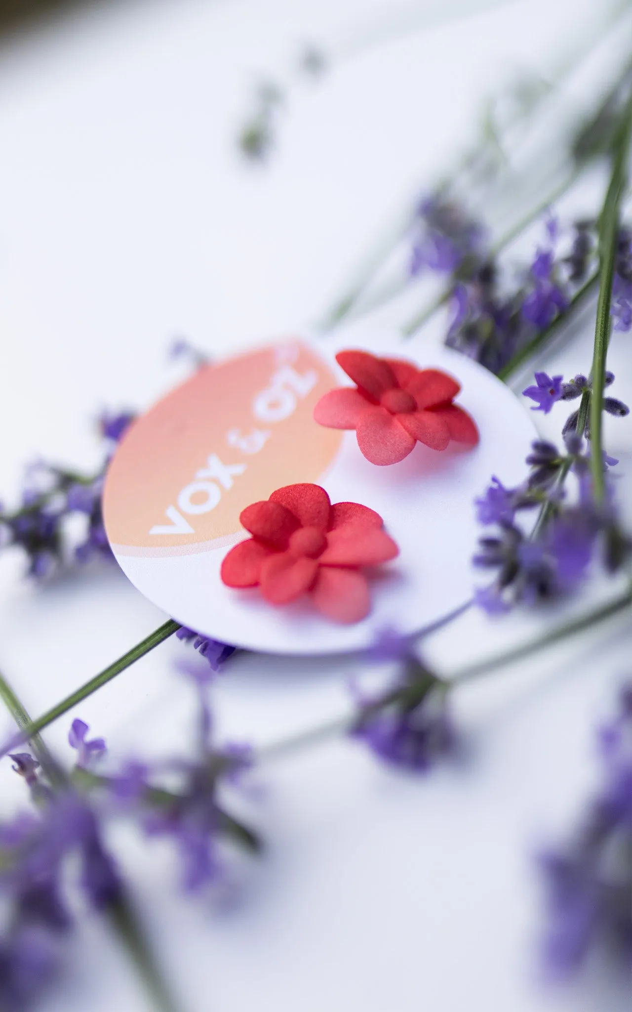 Boucles d'oreilles fleurs cerisier I CHERRY