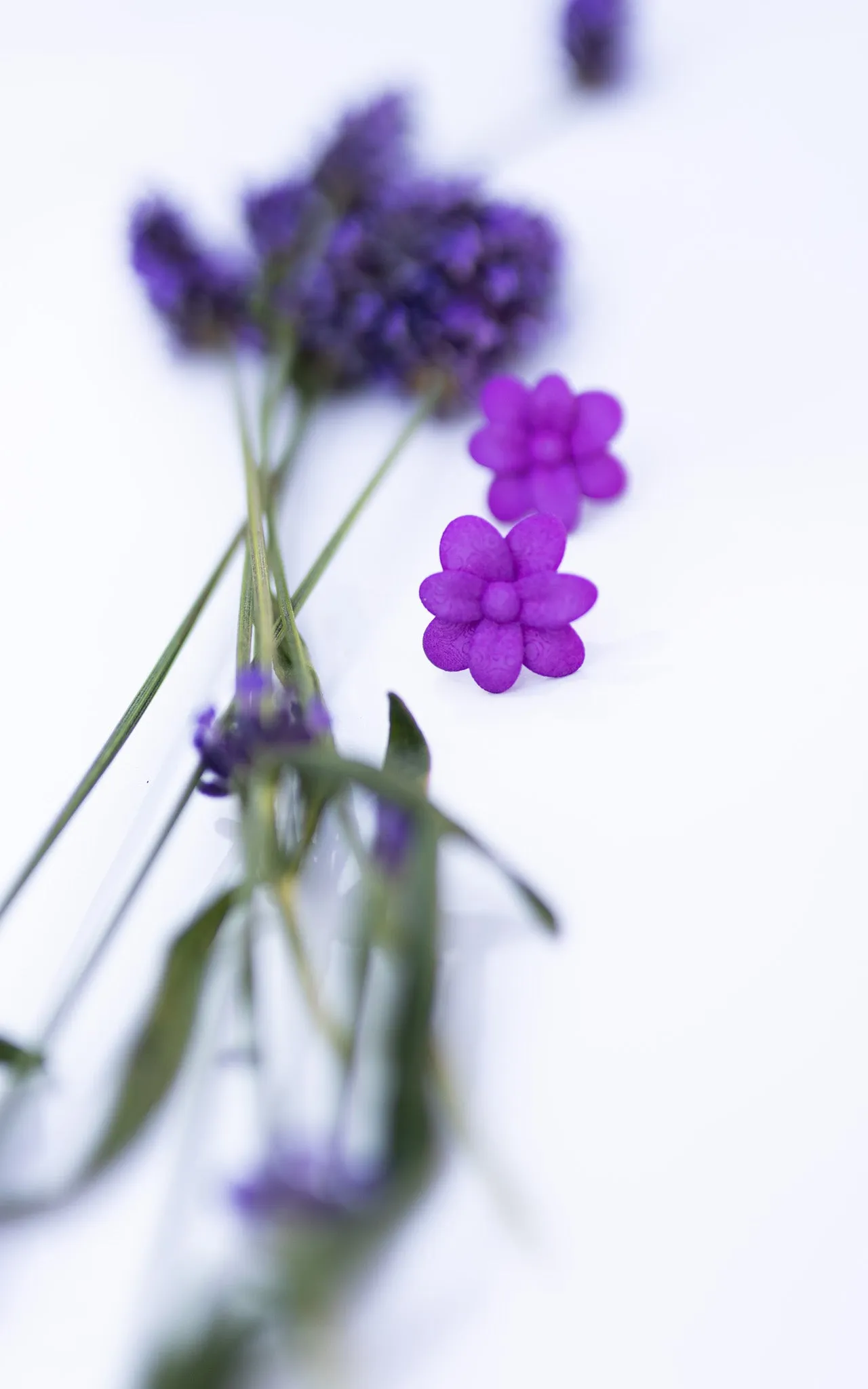 Boucles d'oreilles fleurs cerisier I CHERRY