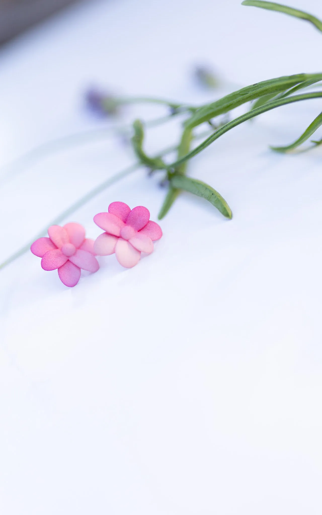 Boucles d'oreilles fleurs cerisier I CHERRY