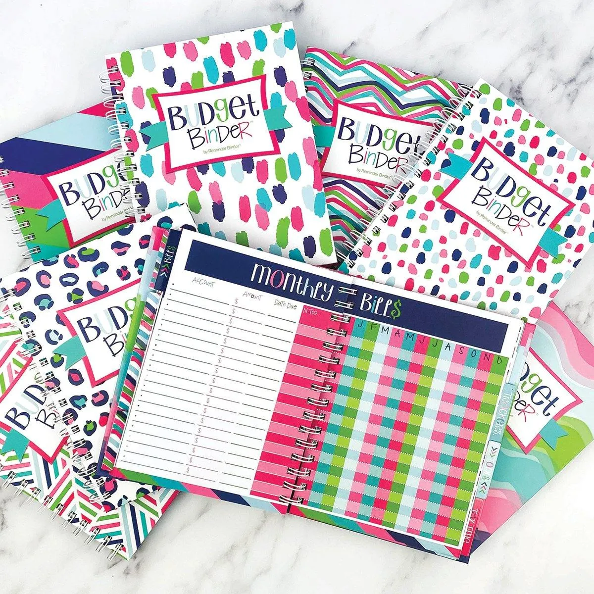 Budgeting Bundle | Budget Binder™ Financial Workbook   Mini Peek at the Week® Planner Pad   Sticker Set