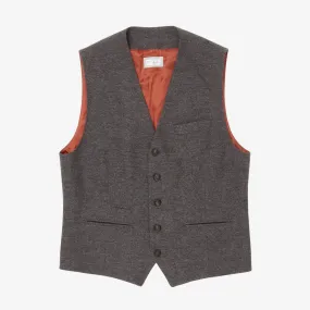 Cashmere Wool Blend Waistcoat