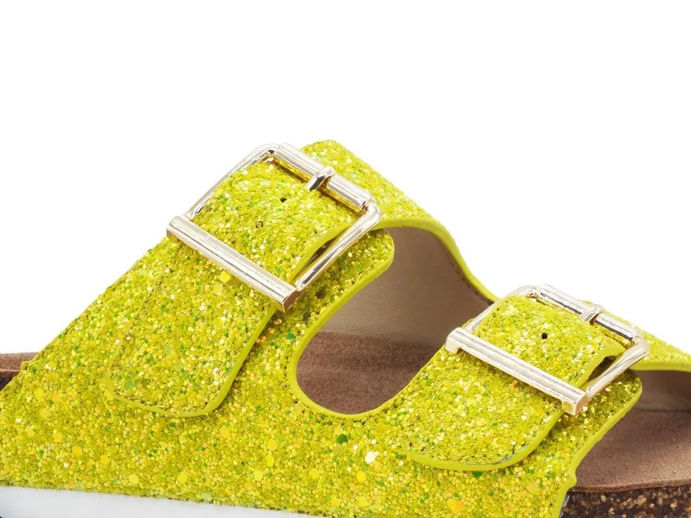 COLORS OF CALIFORNIA Ciabatta Yellow HC.BIO035