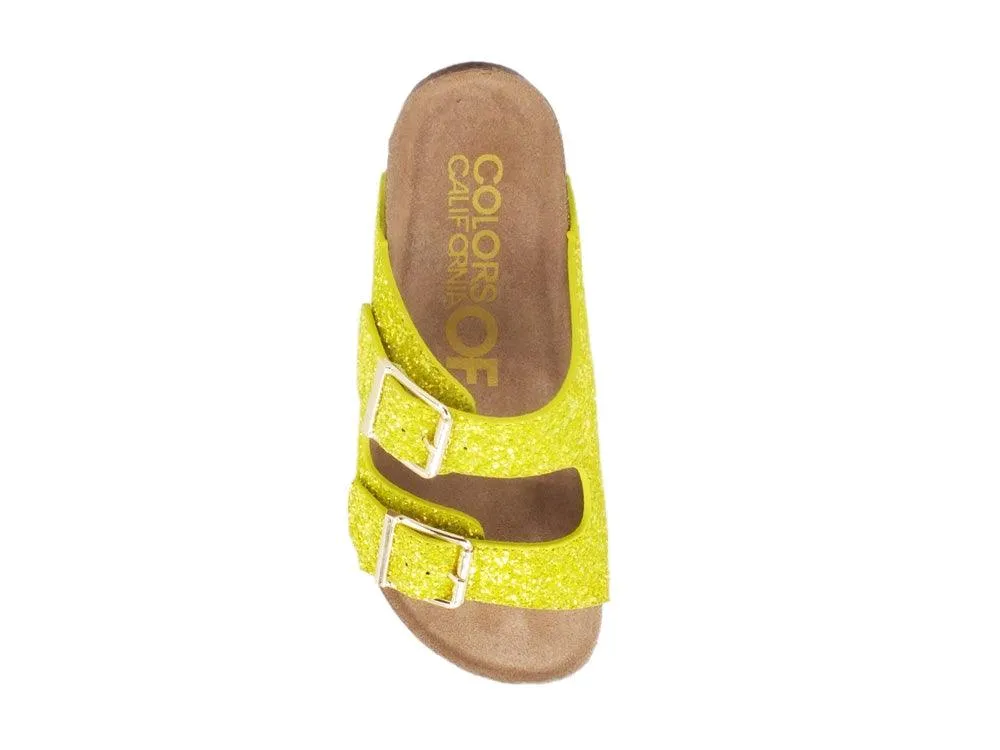 COLORS OF CALIFORNIA Ciabatta Yellow HC.BIO035