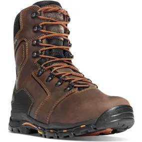 Danner Men's Vicious 8" Comp Toe Insulated WP Work Boot Brown - 13874