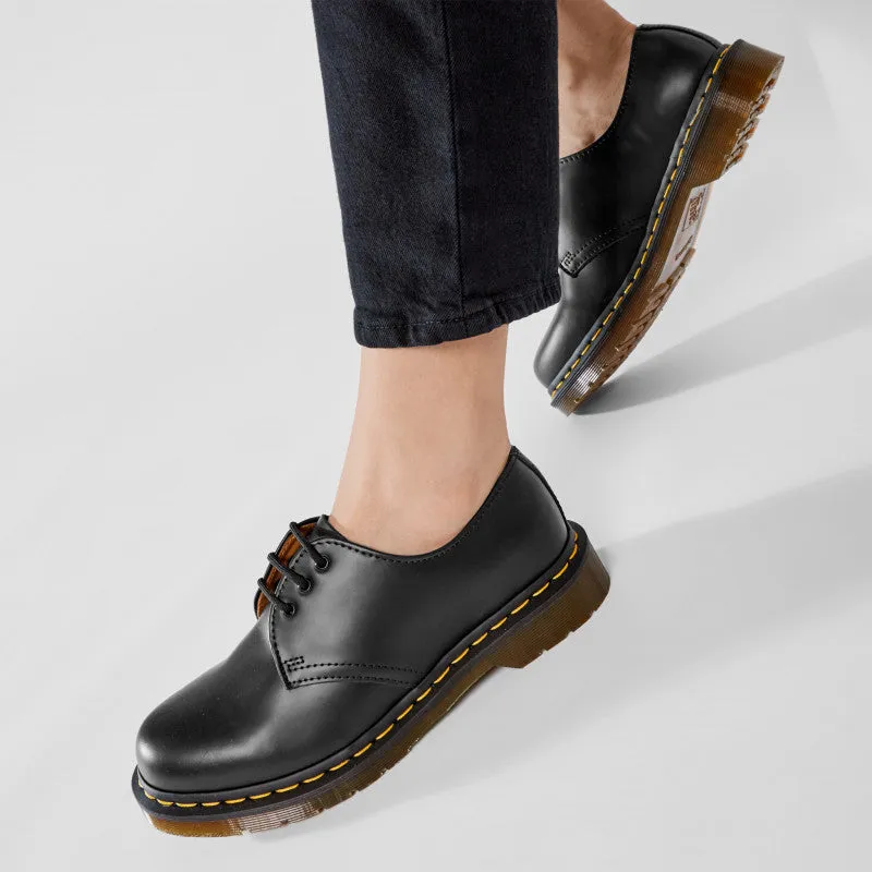 Dr Martens 1461 Classica Bassa Smooth Nero