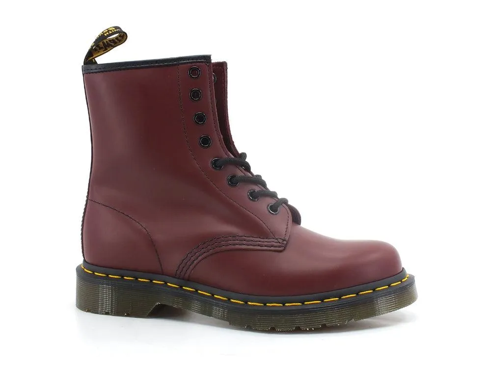 DR. MARTENS Anfibio Lacci Smooth Cherry Red 1460-11822600