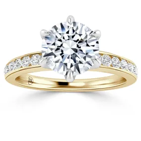 Eva - 18ct Yellow Gold - Round