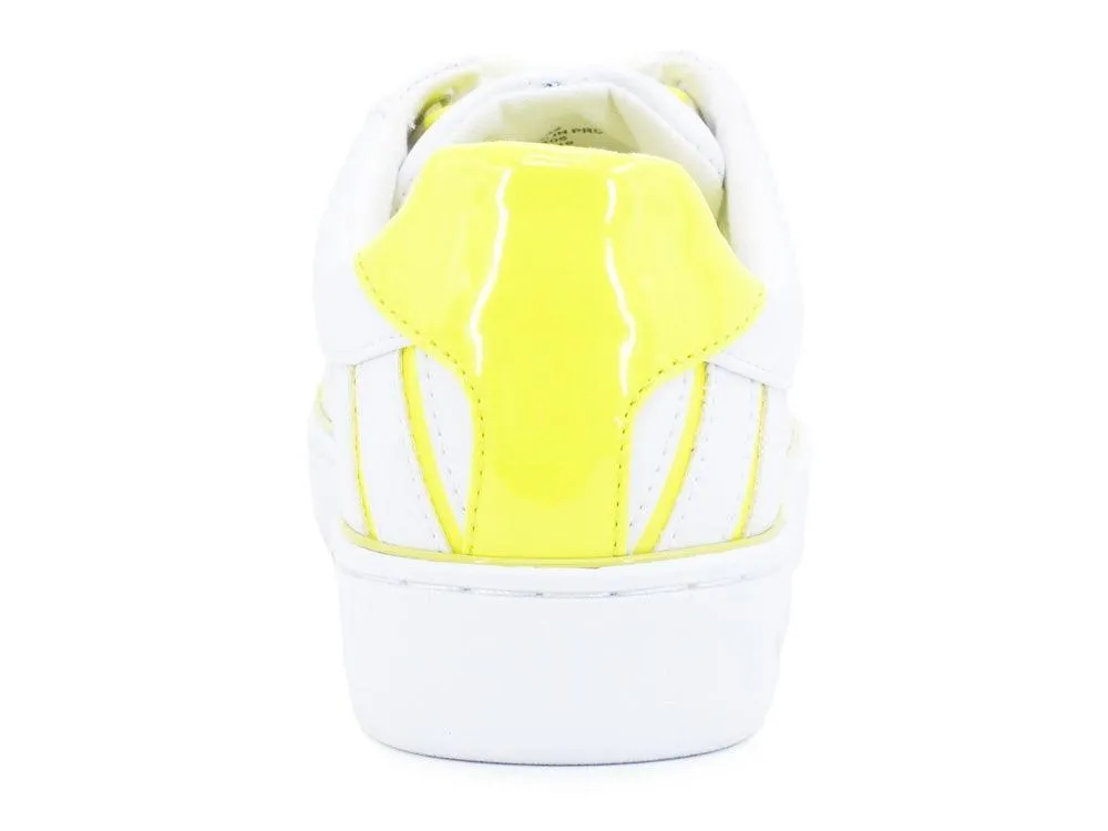 GUESS Sneaker White Yellow FL5BOLELE12