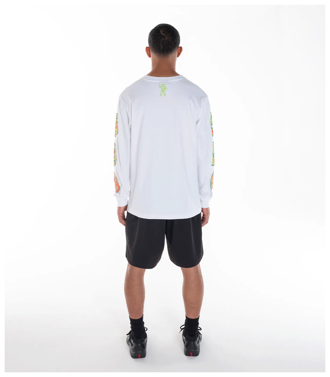 HEAT MAP L/S T-SHIRT - WHITE