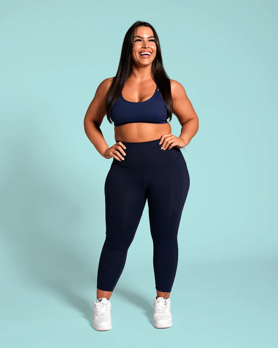 HERO Super Hold 7/8 Leggings Midnight Navy