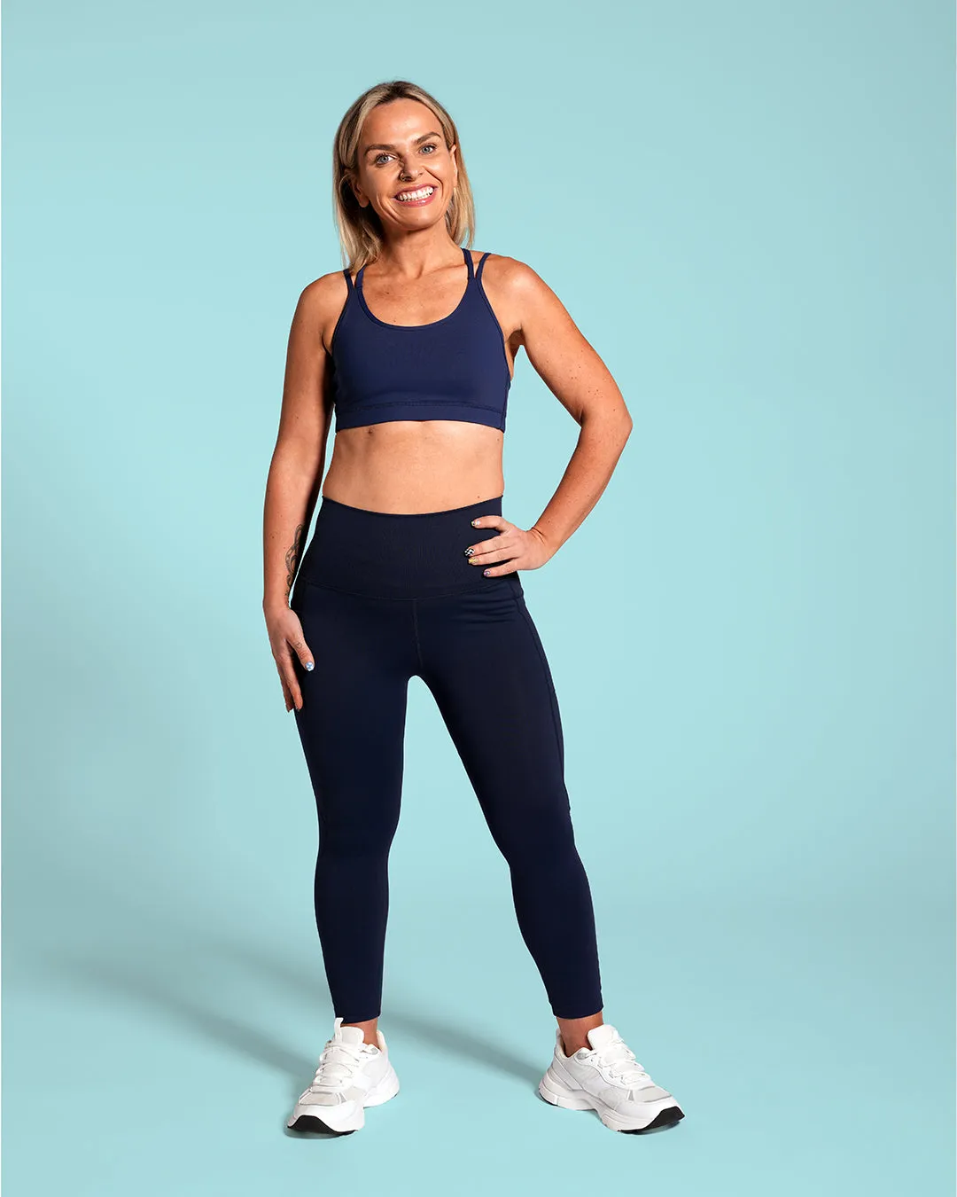 HERO Super Hold 7/8 Leggings Midnight Navy