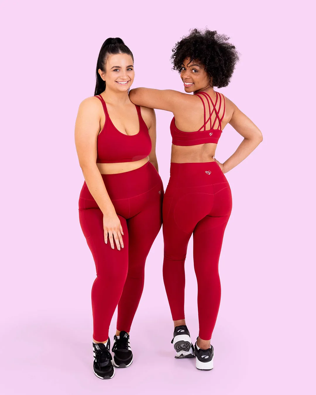 HERO Super Hold Leggings Burgundy