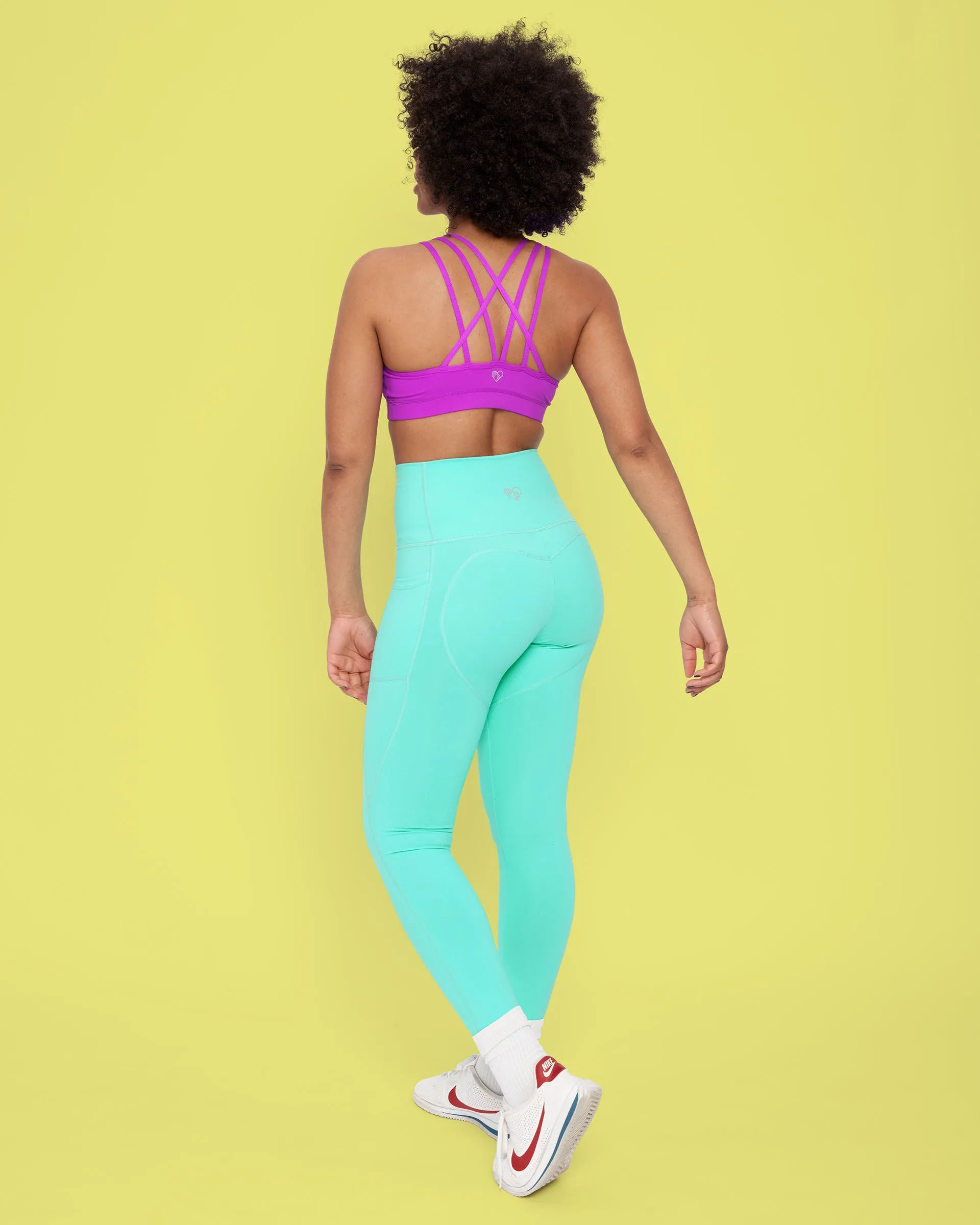 HERO Super Hold Leggings Mint Green