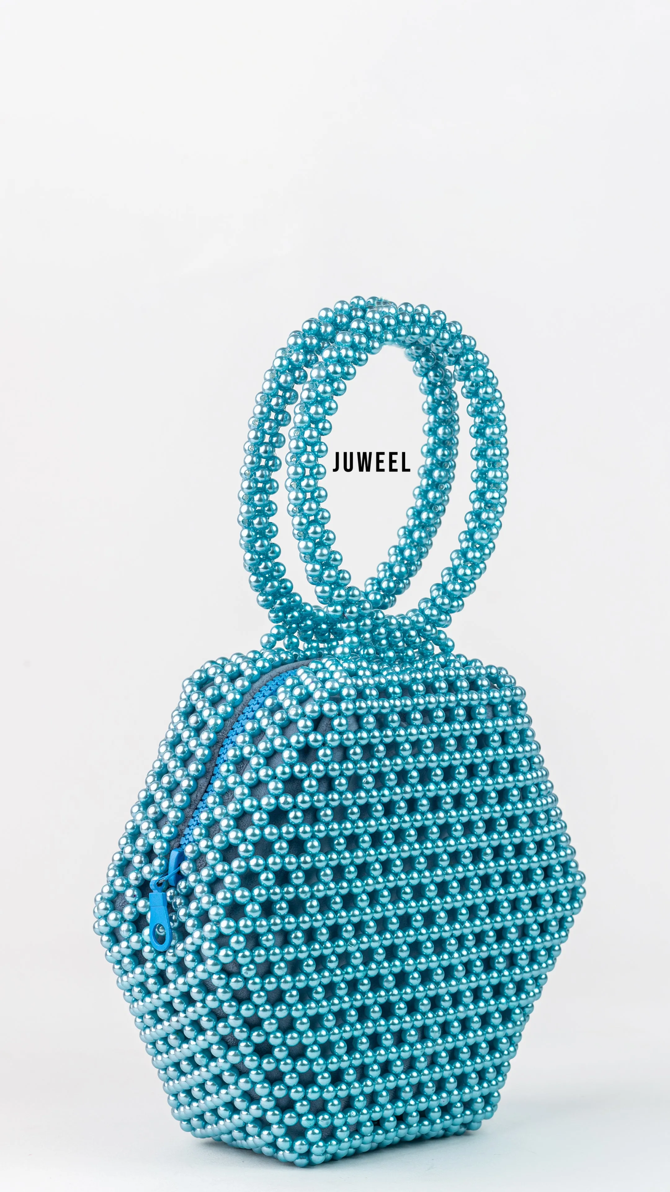 Hexie Beaded Mini Handbag - Yellow