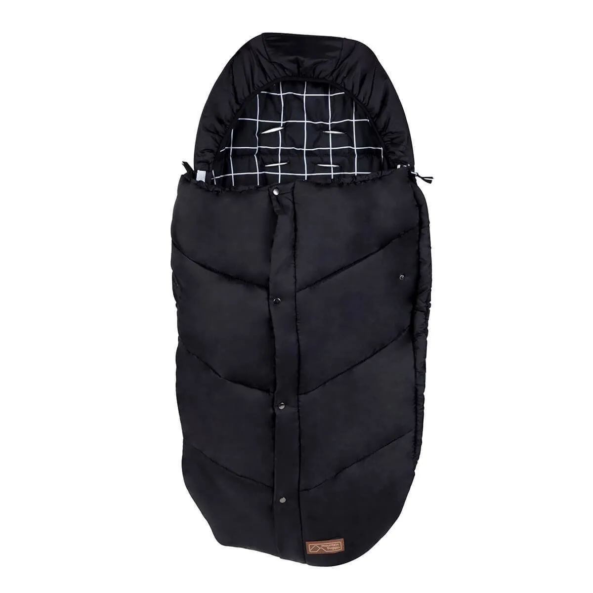 Mountain Buggy Nano Duo with 2x Sleeping Bags - Black