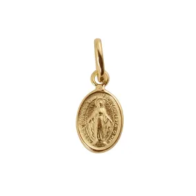 Petite Madone, Yellow Gold pendant