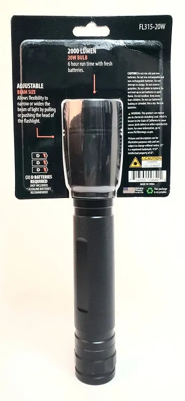 SE LED Adjustable Beam Flashlight