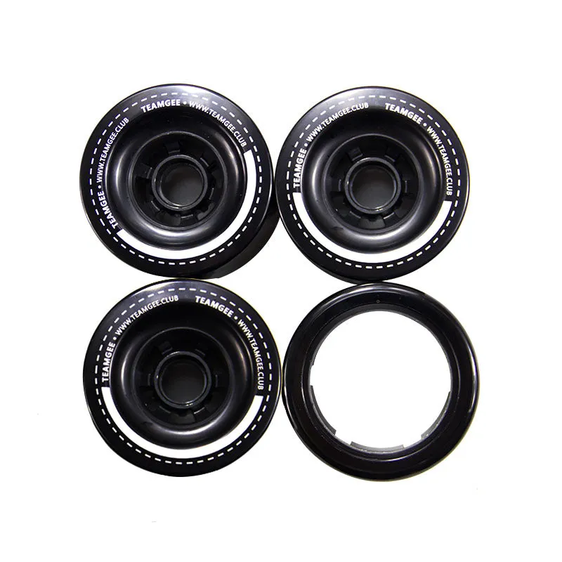 Teamgee 90mm Color Replaceable PU Wheels For H3/H5/H6/H9/H8/H20/H20T/H20 MINI (4-Piece)