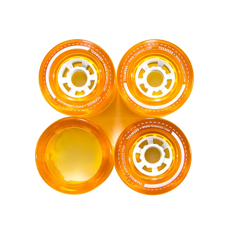 Teamgee 90mm Color Replaceable PU Wheels For H3/H5/H6/H9/H8/H20/H20T/H20 MINI (4-Piece)