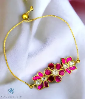 The Lohith Silver Kundan Bracelet