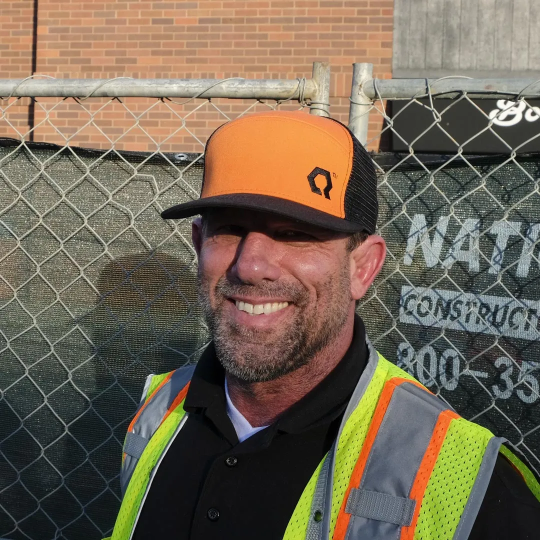 Tradesman 6P Hat : TANG  (Mesh Trucker)