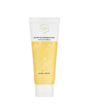 True Island Honey Bee Nutri Cleansing Foam 100ml Dry Skincare Moisture Facial Pore Cleanser