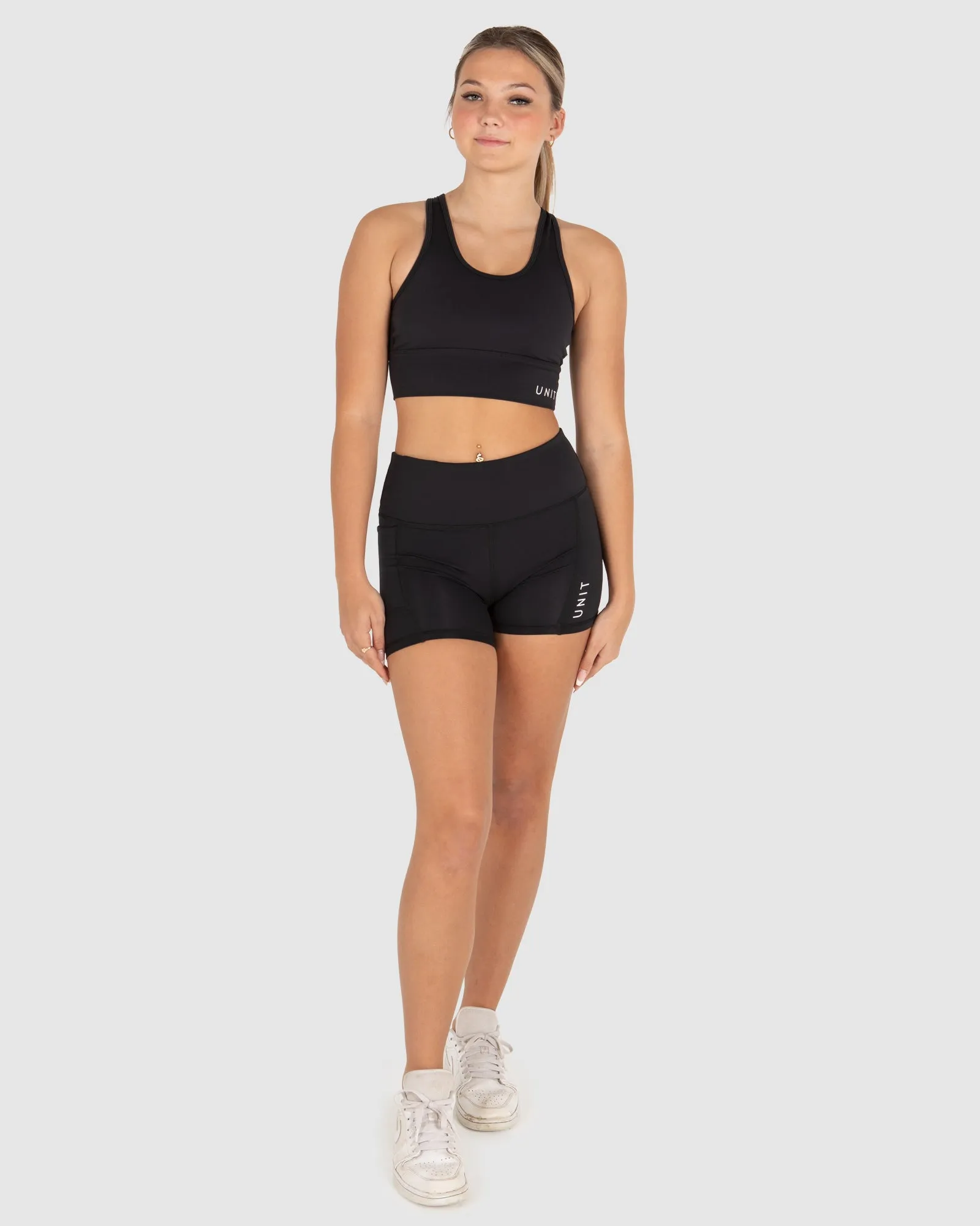 UNIT Get Set Youth Active Crop Top