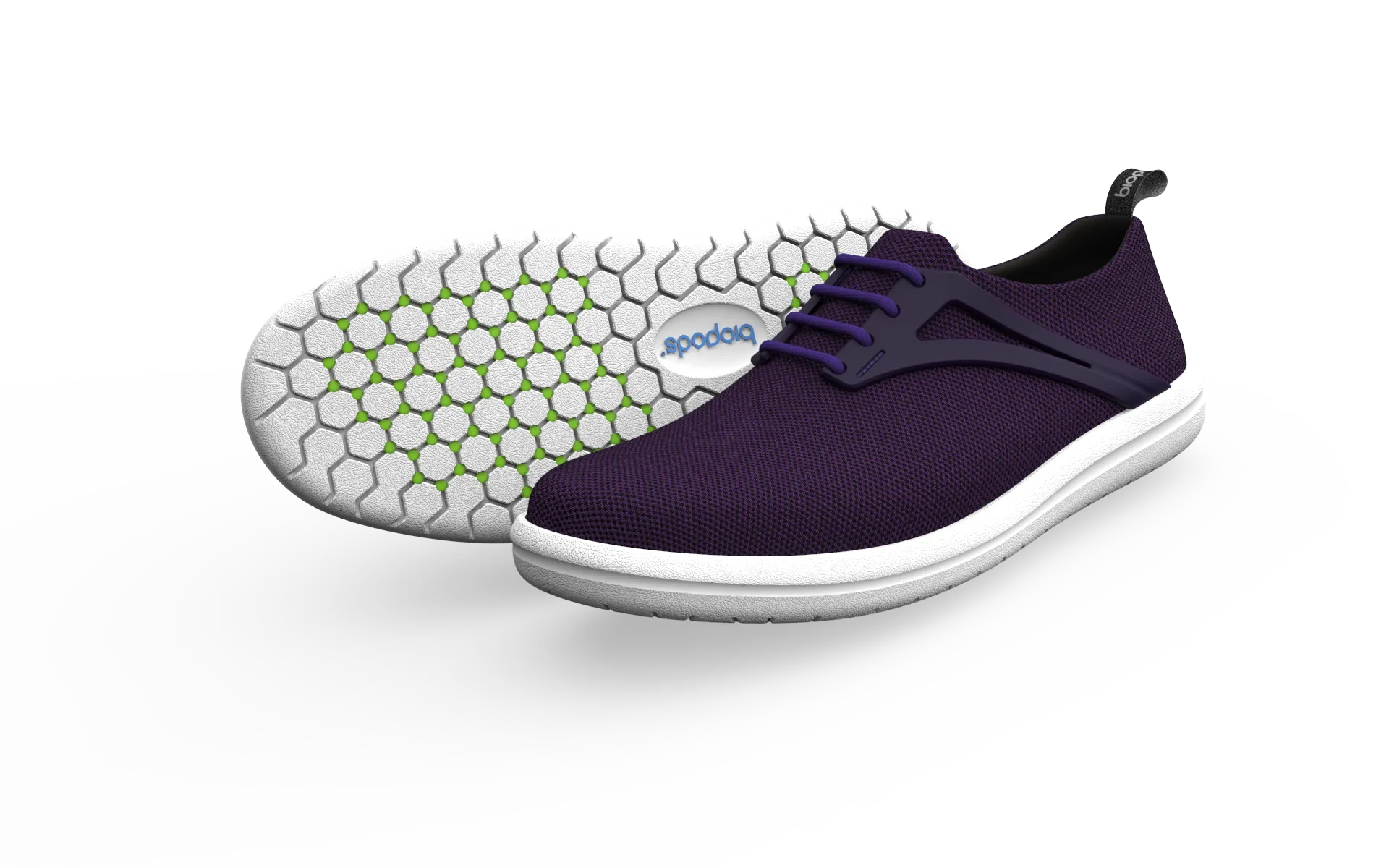 Wide Urban Flex Sneakers - Amethyst