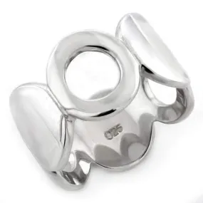 WildKlass 925 Sterling Silver Ring High-Polished Women