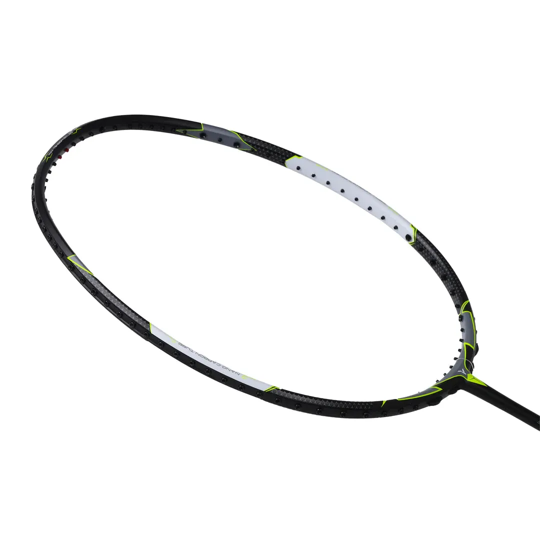 Young Wing Light 73 Badminton Racket (Strung) | Black/Green