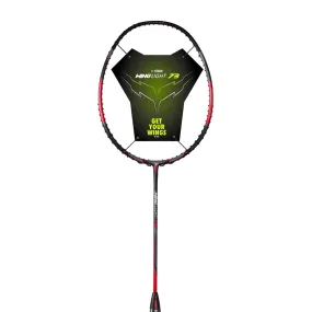 Young Wing Light 73 Badminton Racket (Strung) | Black/Red